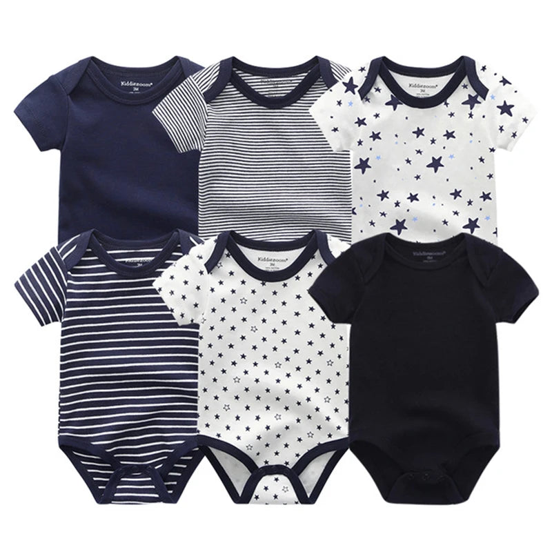 Ensemble de 6 bodys en coton