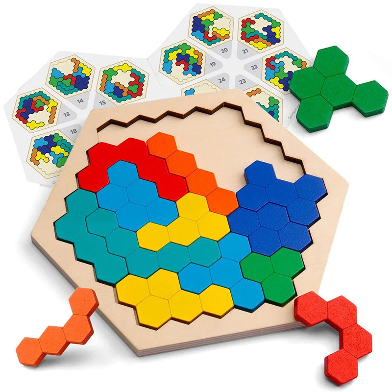 Puzzle 3D Tangram Montessori