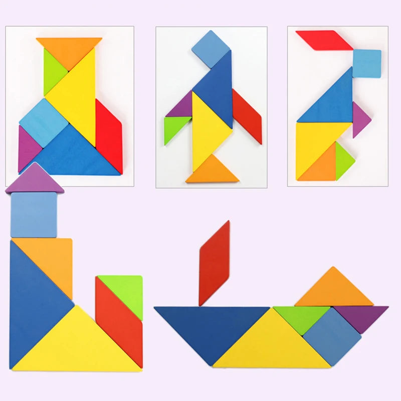 Jouets de Puzzle en bois pour enfants,