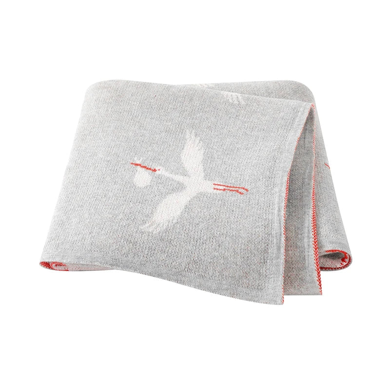 Couvertures de Bébé en Coton Super Doux, Draps de Literie pour Nouveau-né, Poussette, Nourrisson, Tout-petit, Garçons, Bol, Emmaillotage, 90x70cm