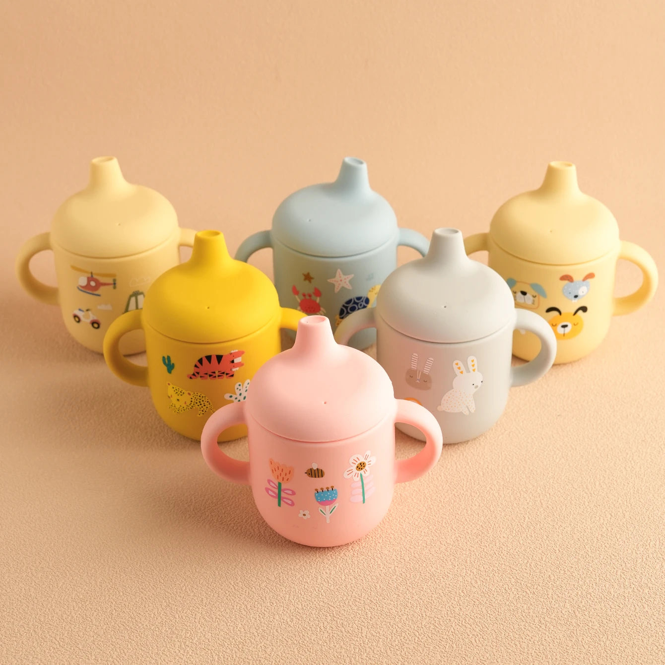Tasse d'alimentation en Silicone pour bébé