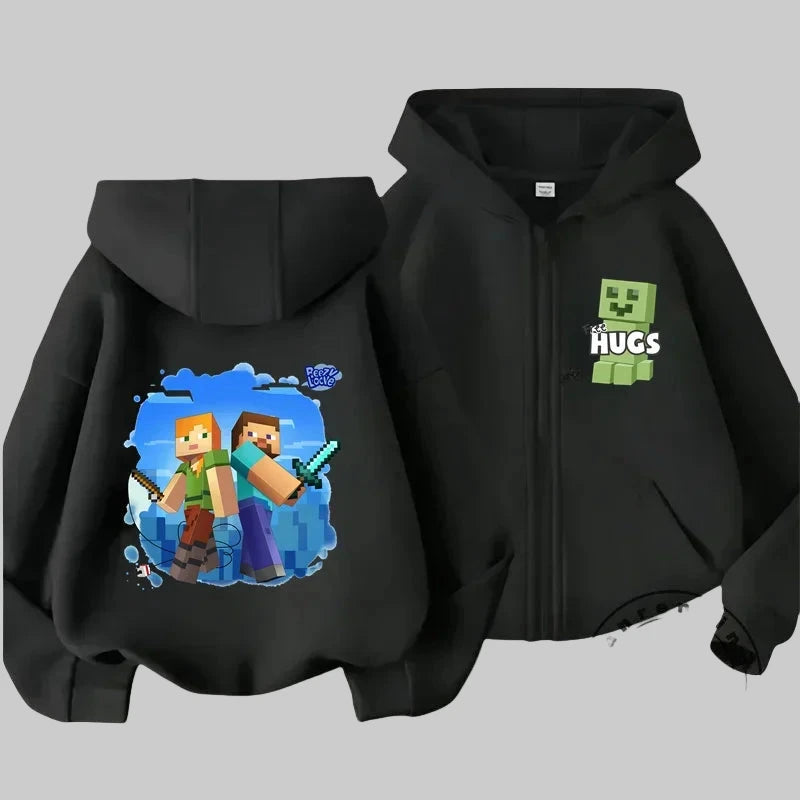 Sweat à capuche Minecraft
