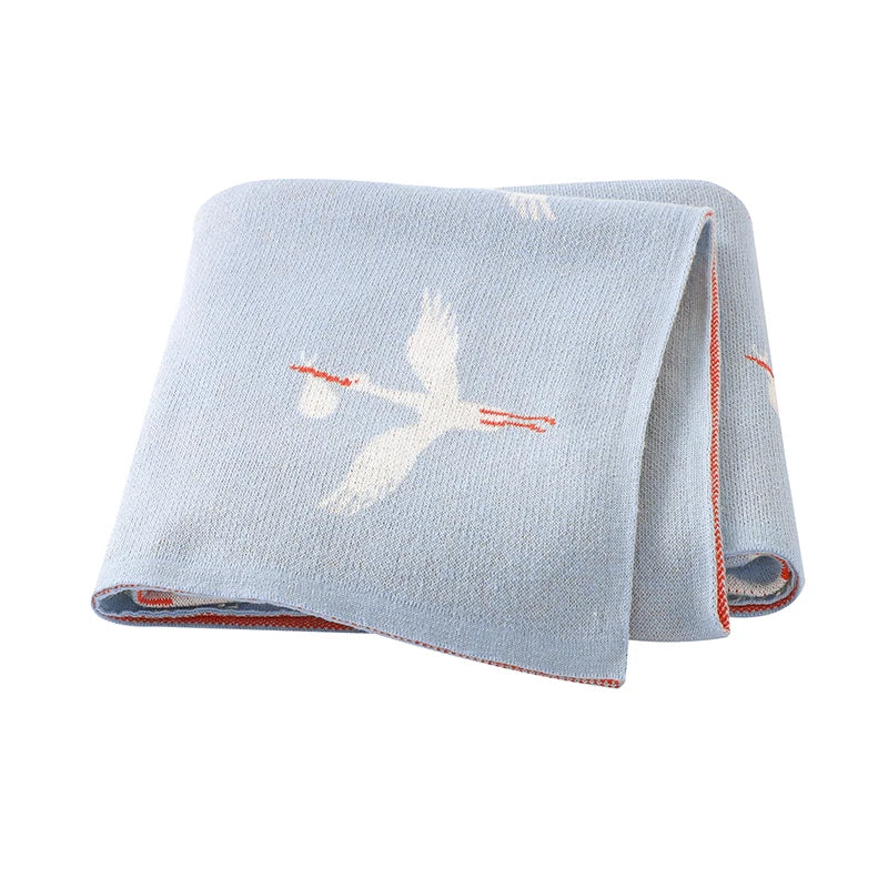 Couvertures de Bébé en Coton Super Doux, Draps de Literie pour Nouveau-né, Poussette, Nourrisson, Tout-petit, Garçons, Bol, Emmaillotage, 90x70cm