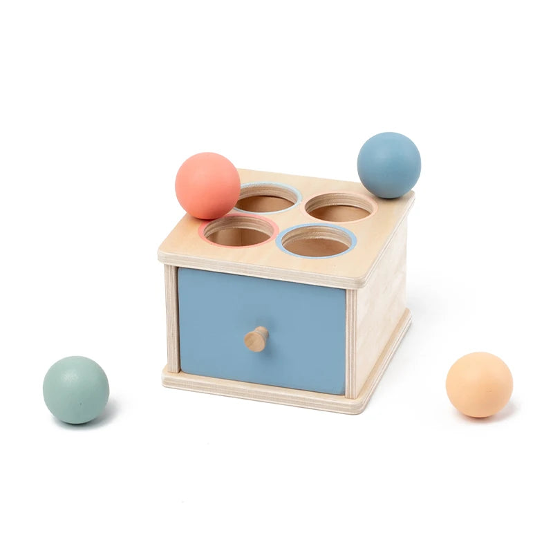 Jouets de tri de formes de couleurs en bois