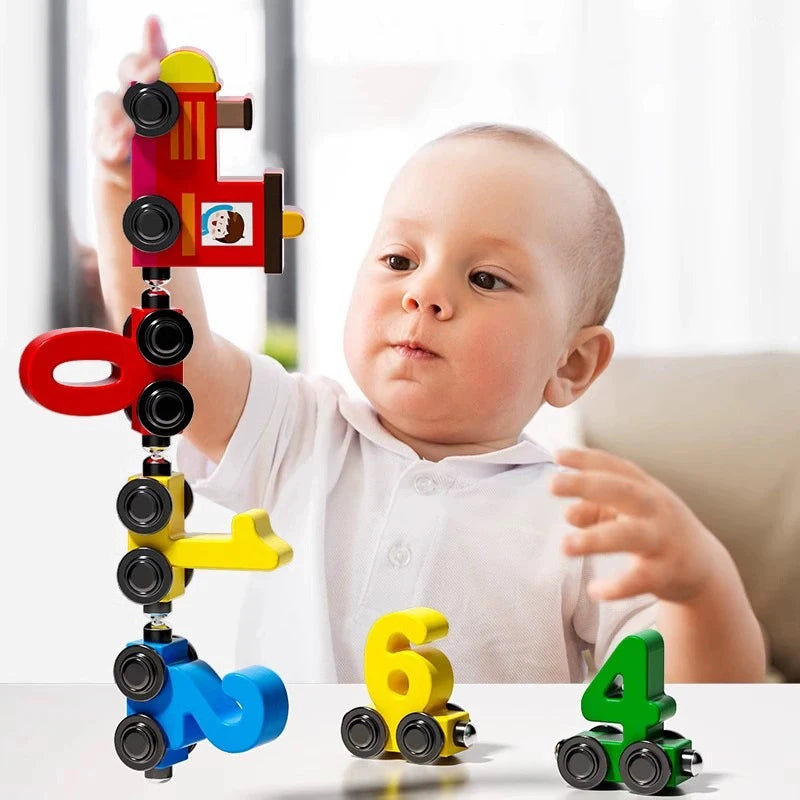 Jouet train numériques