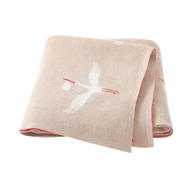 Couvertures de Bébé en Coton Super Doux, Draps de Literie pour Nouveau-né, Poussette, Nourrisson, Tout-petit, Garçons, Bol, Emmaillotage, 90x70cm