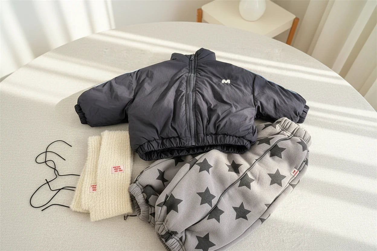 Manteau chaud à manches longues