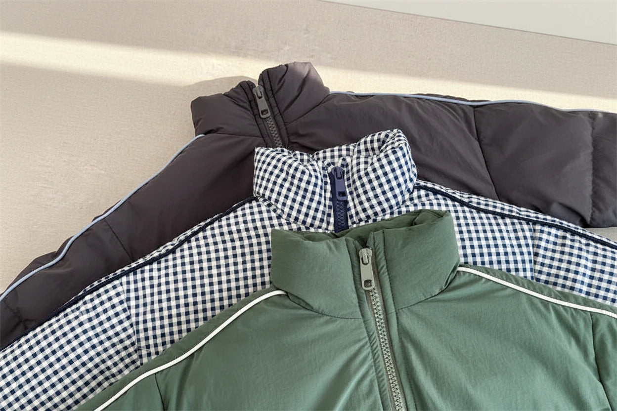 Manteau chaud à manches longues