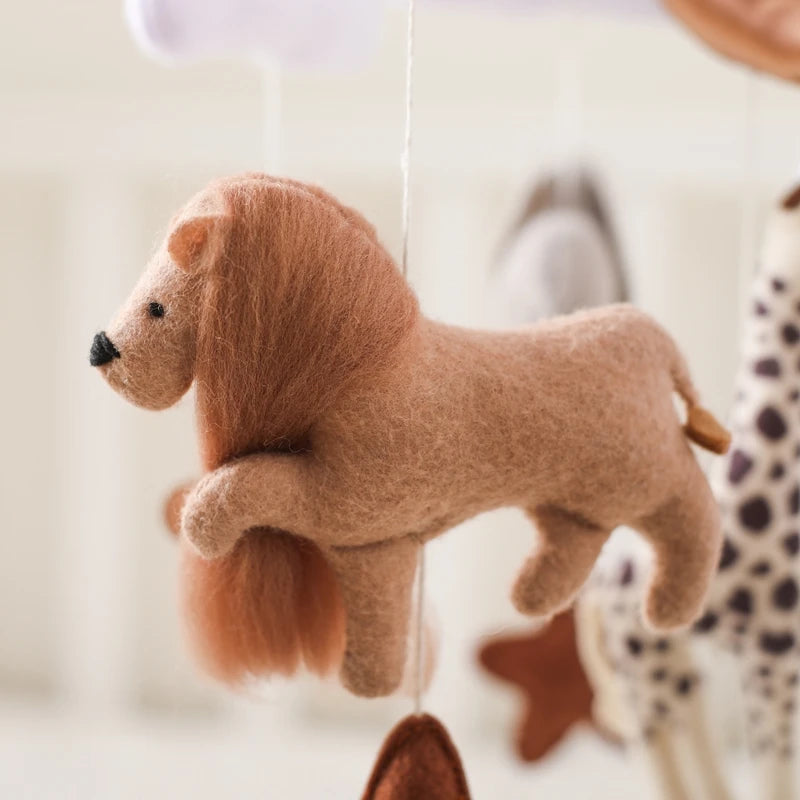 Mobile Hochets de bébé en bois