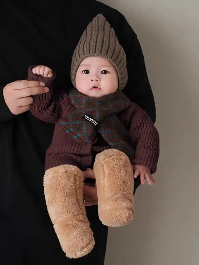 Chaussettes en peluche