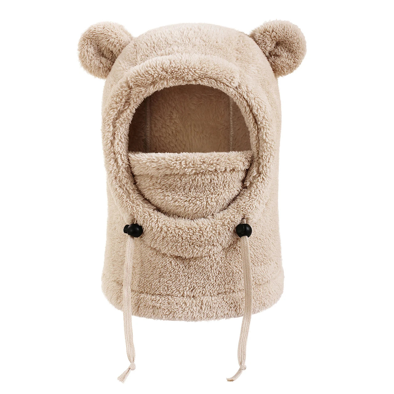 Cagoule en peluche