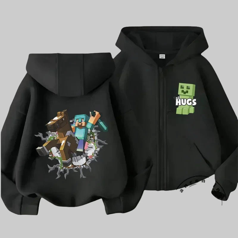 Sweat à capuche Minecraft