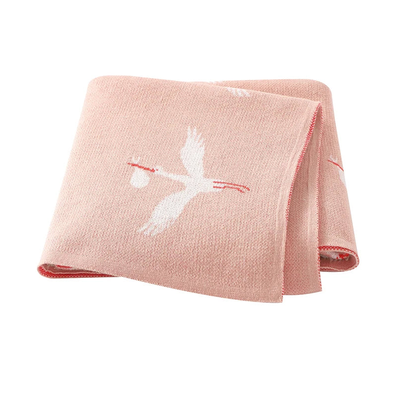 Couvertures de Bébé en Coton Super Doux, Draps de Literie pour Nouveau-né, Poussette, Nourrisson, Tout-petit, Garçons, Bol, Emmaillotage, 90x70cm