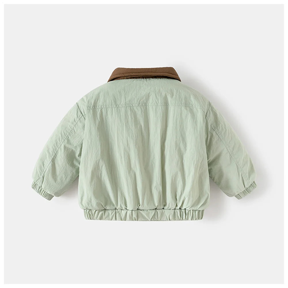 Manteau matelassé couleurs élégant