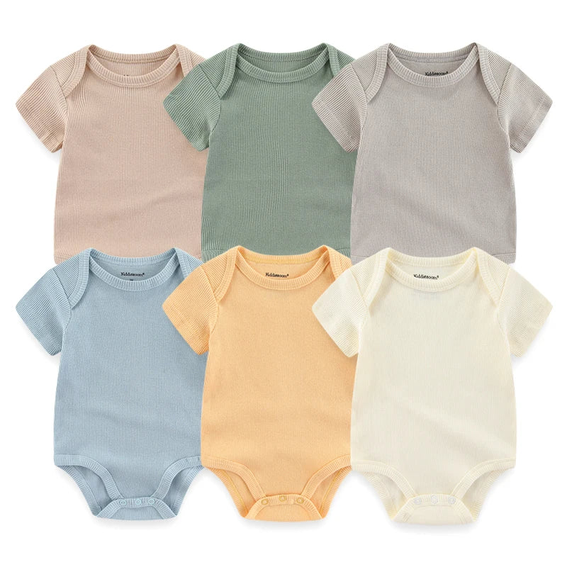 Ensemble de 6 bodys en coton