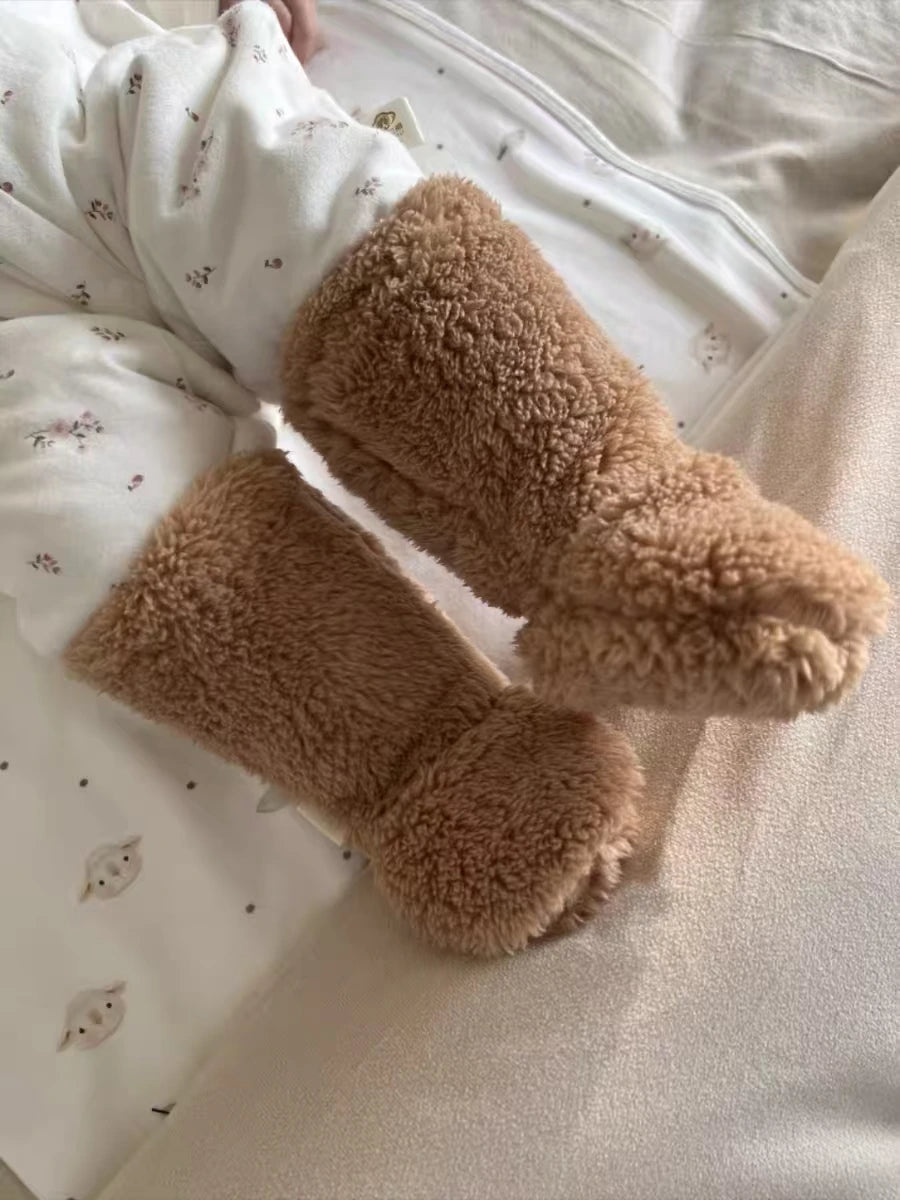 Chaussettes en peluche
