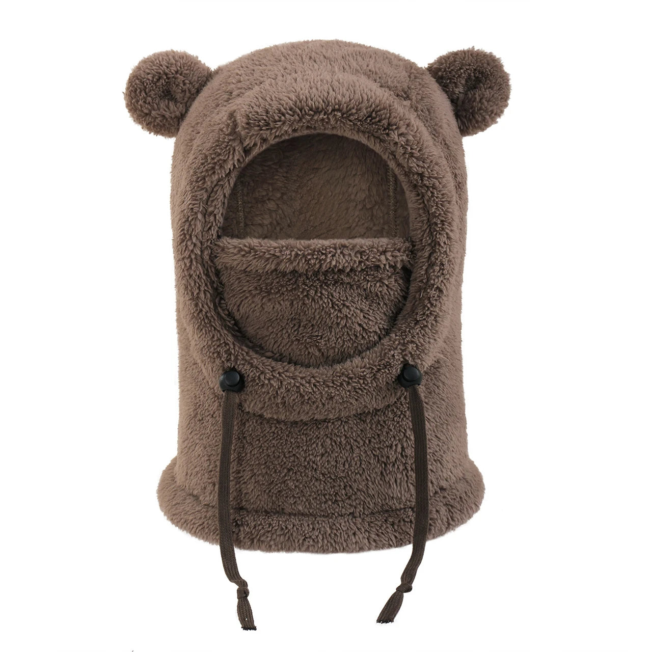 Cagoule en peluche