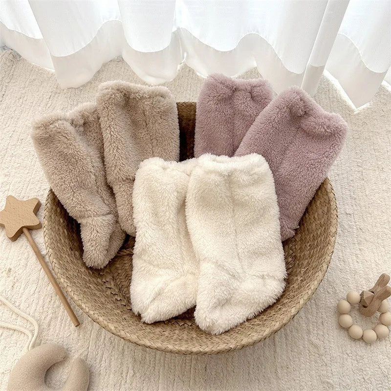 Chaussettes en peluche