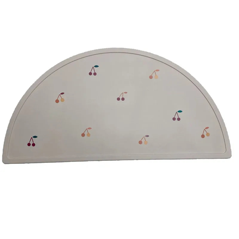 Bavoir en silicone et set de table