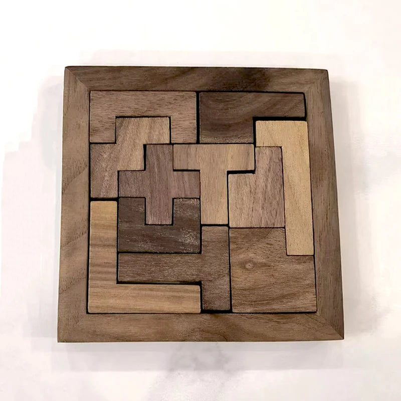 casse-tête Tangram en bois