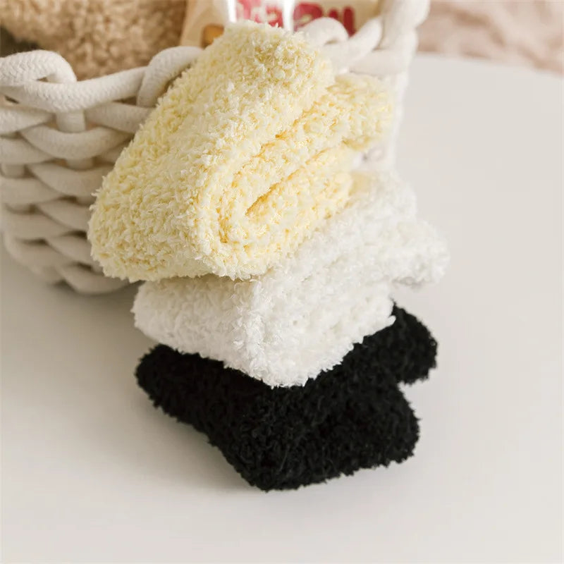 3 paires chaussettes anti-dérapant