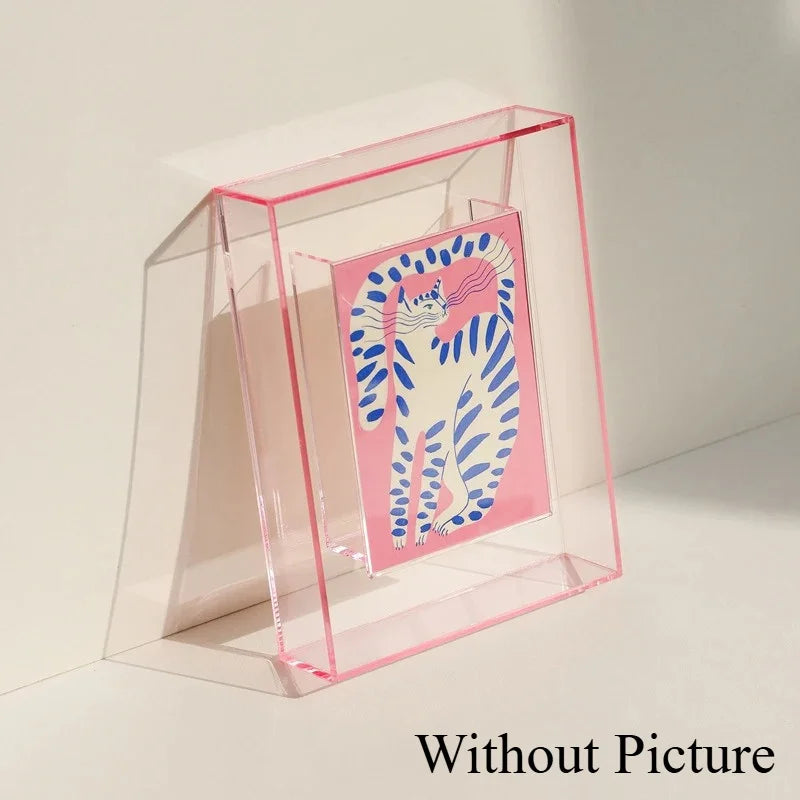 Cadre Photo en acrylique Transparent