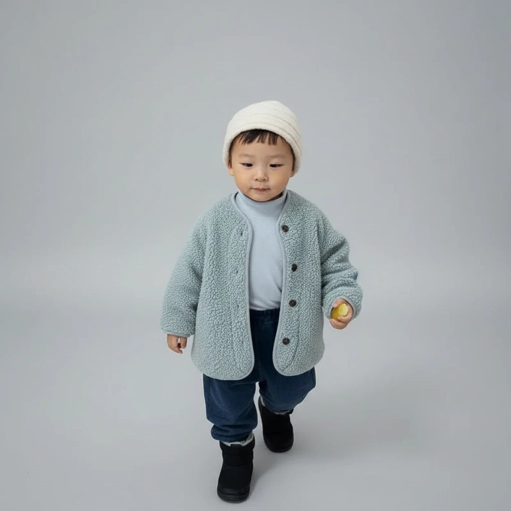 Veste en peluche