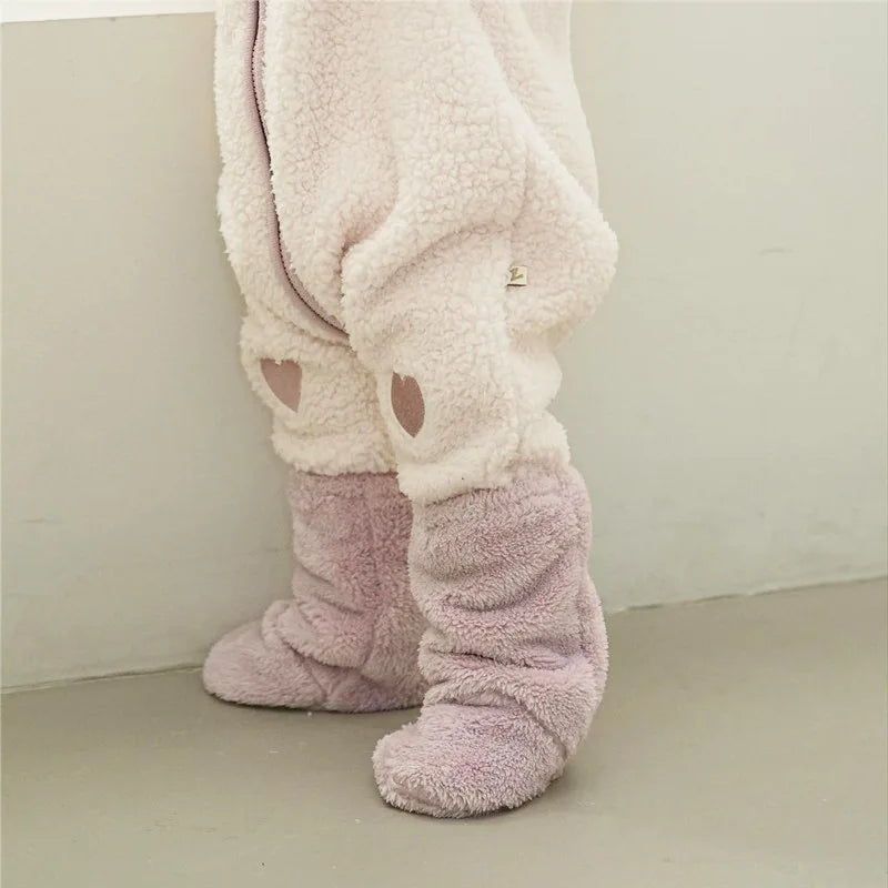 Chaussettes en peluche