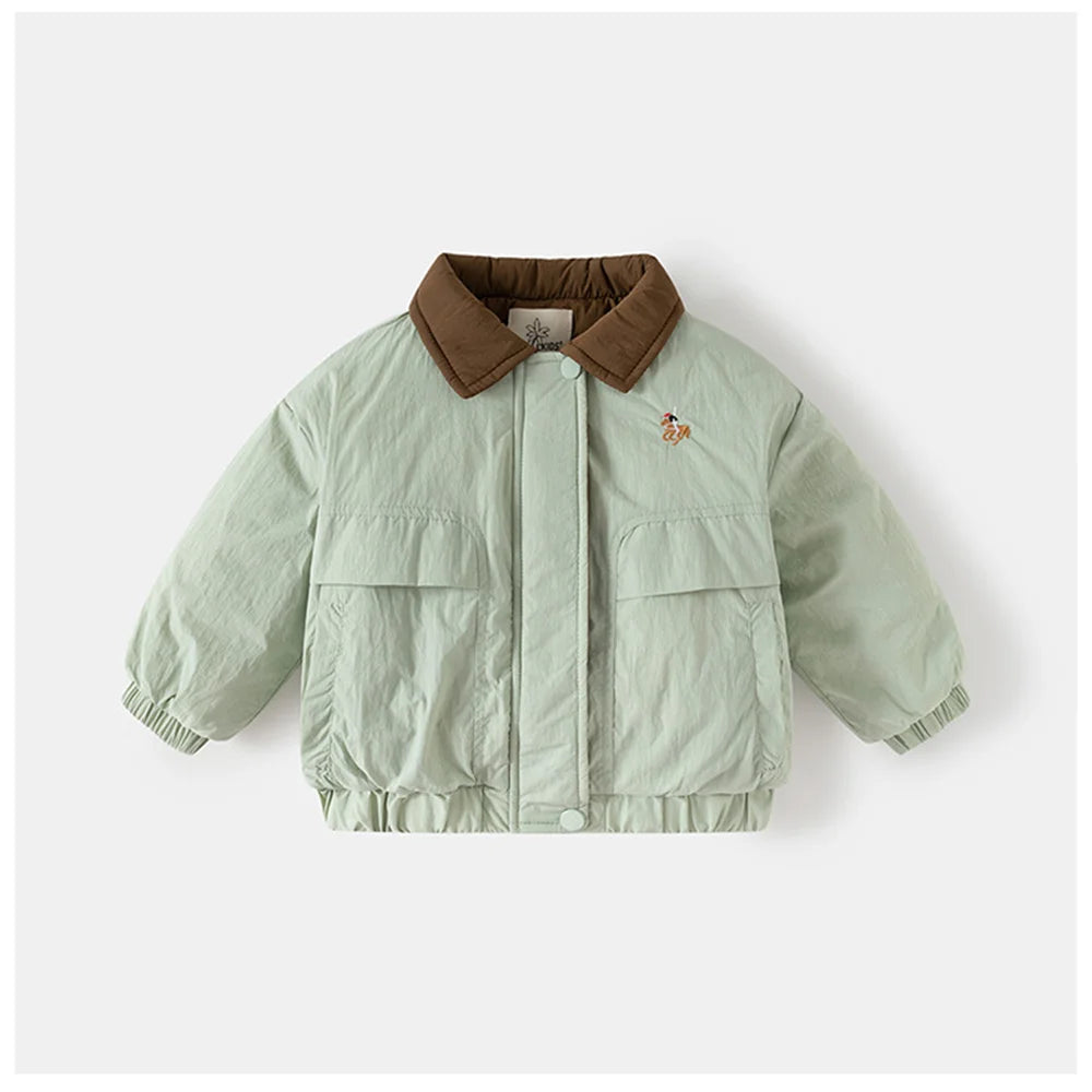 Manteau matelassé couleurs élégant