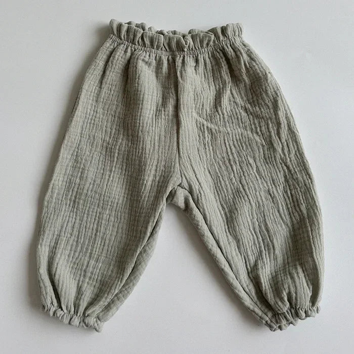 Pantalons en coton biologique