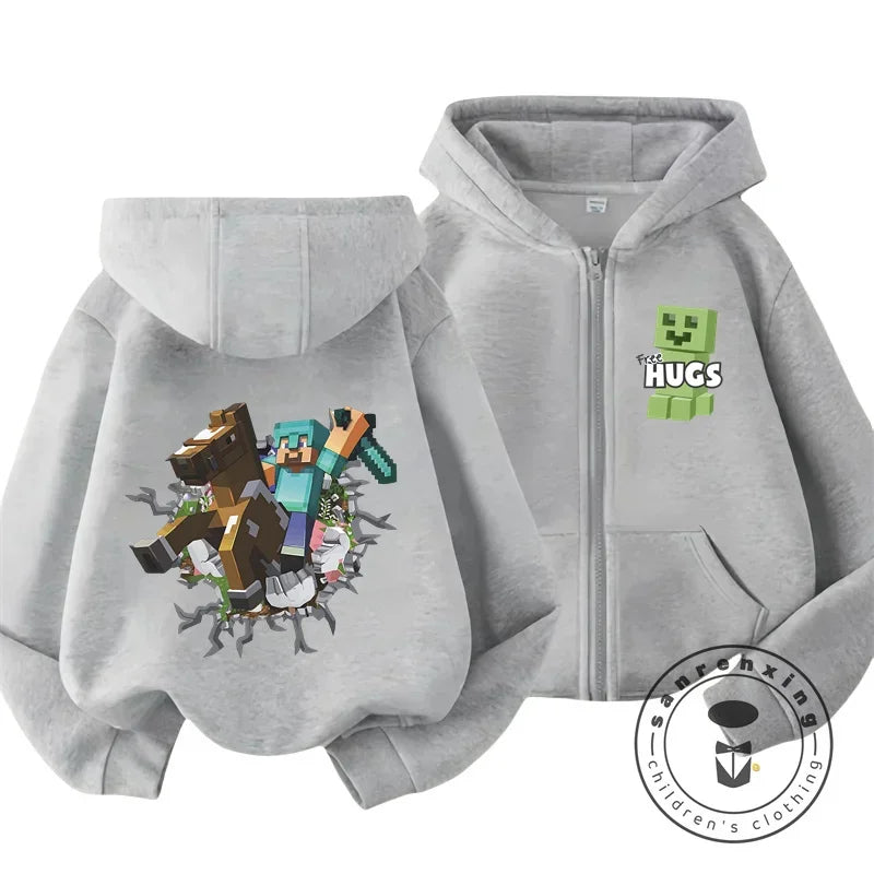 Sweat à capuche Minecraft