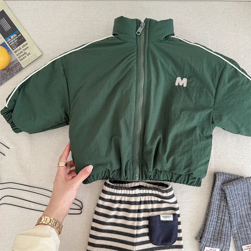 Manteau chaud à manches longues