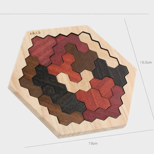 Puzzle 3D Tangram Montessori