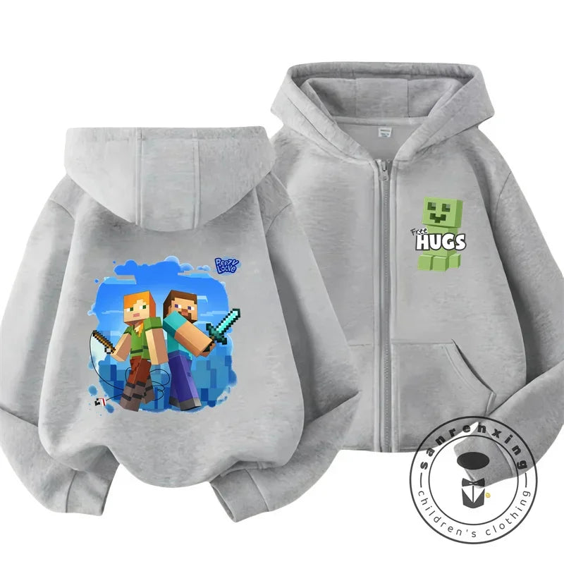 Sweat à capuche Minecraft