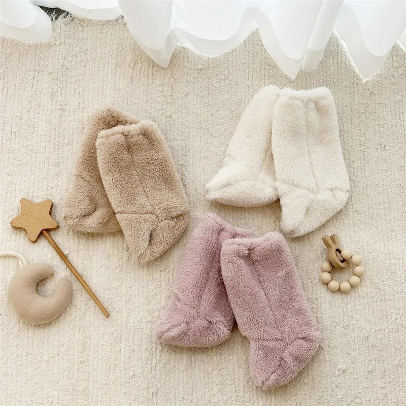 Chaussettes en peluche