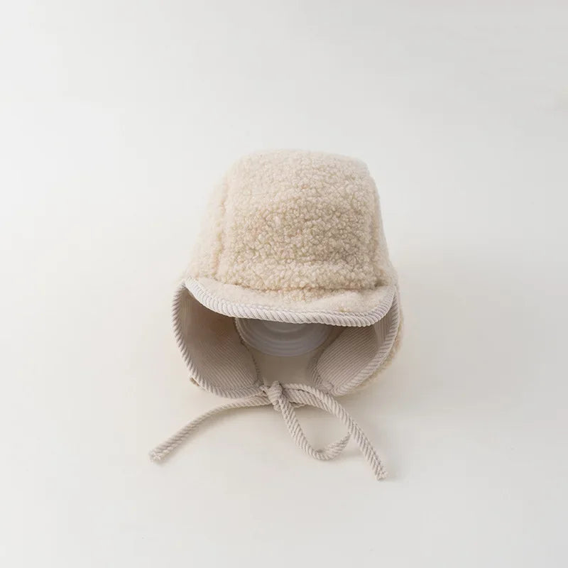Chapeau d'hiver peluche ou velours côtelé